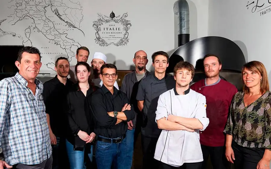 L'équipe de l'Ostéria